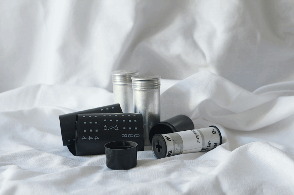 Středoformátové filmy.