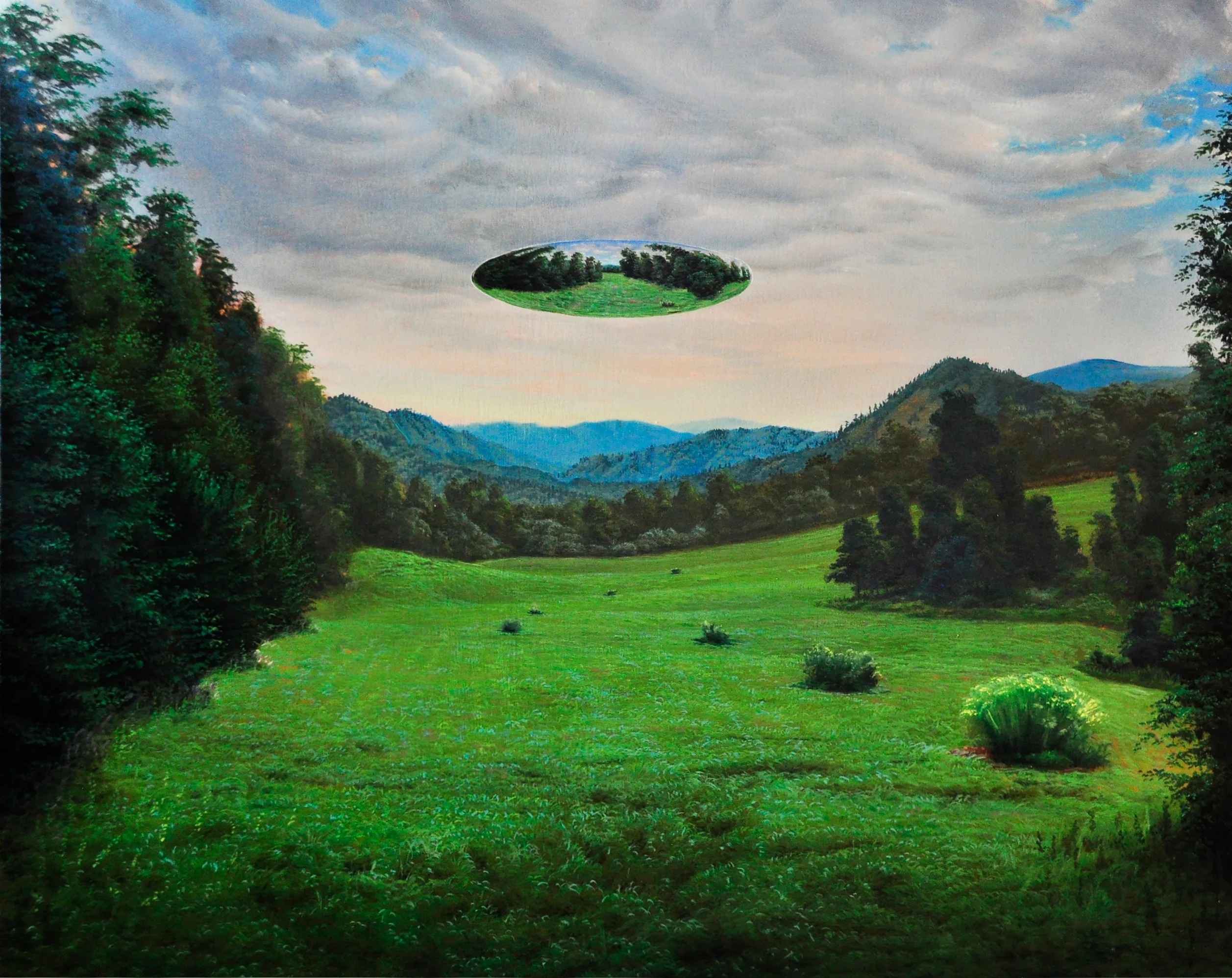 Ufo nad mokrou lúkou, 2017 Michal Nagypál